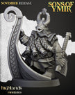Dwarven Sea Lord - Highland Miniature | DnD | Dwarf | melee unit | fighter | 32mm | Pathfinder | TTRPG | Wargaming | Fantasy