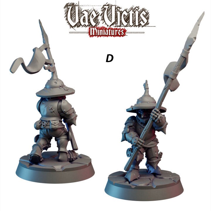 Armed Goblin Guards - Vae Victis | DnD | Goblin | monster| melee | Archer | 32mm | Pathfinder | TTRPG | Wargaming | Frostgrave