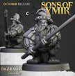 Dwarven Pikemen Set - Highland Miniature | DnD | Dwarf | melee unit | fighter | 32mm | Pathfinder | TTRPG | Wargaming | Frostgrave