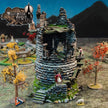 Ruined Rookery Tower - Whitewood Abbey Set | Diorama | DnD | Wargaming | Building | Village | Town - High Quality 3D Printed, 15mm 28mm 32mm