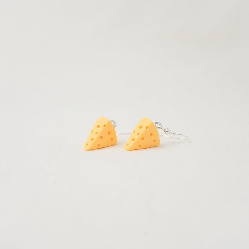 Swiss Cheese Dangle Earrings