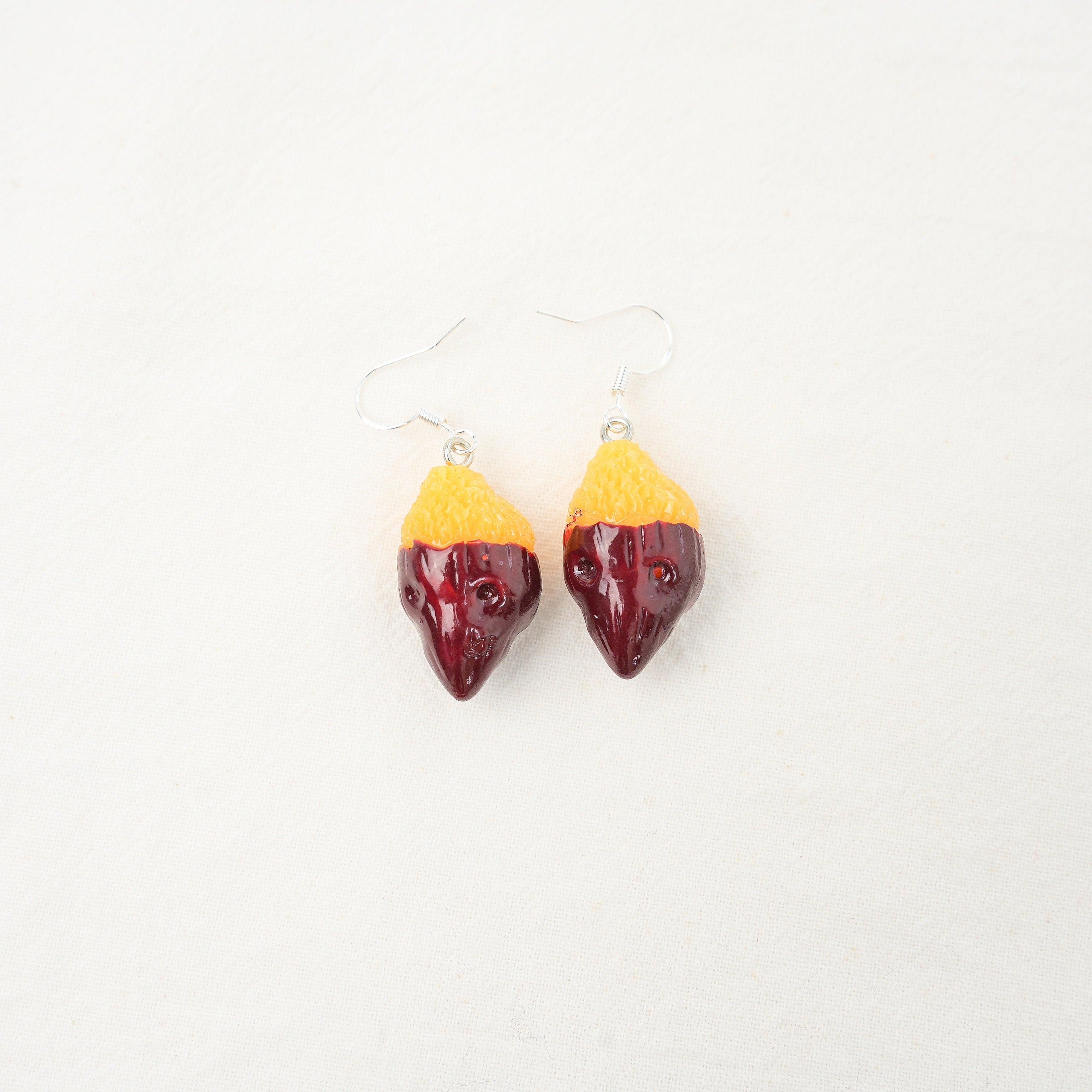 Korean Sweet Potato Dangle Earrings