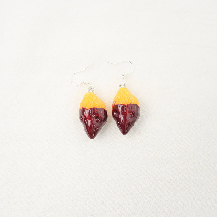 Korean Sweet Potato Dangle Earrings