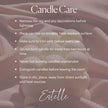 Hibiscus Flower Ball Candle | Decorative Soy Wax, Unscented