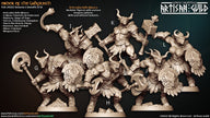 Labyrinth Minocs - Artisan Guild | Minotaur | Barbarian | Male | Female | Fantasy | Fighter | Bull | Frostgrave | DnD | Pathfinder