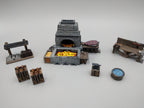 Blacksmith and Forge Scatter - Heroes Hoard | DnD | Tabletop Terrain | Medieval | Scenery | 32mm | Pathfinder | TTRPG | Wargaming