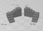 Dungeon Style Stairs Tiles - DnD 5E, Pathfinder 2E - Dungeon Tiles, DragonLock, Fat Dragon Games, Terrain | 1