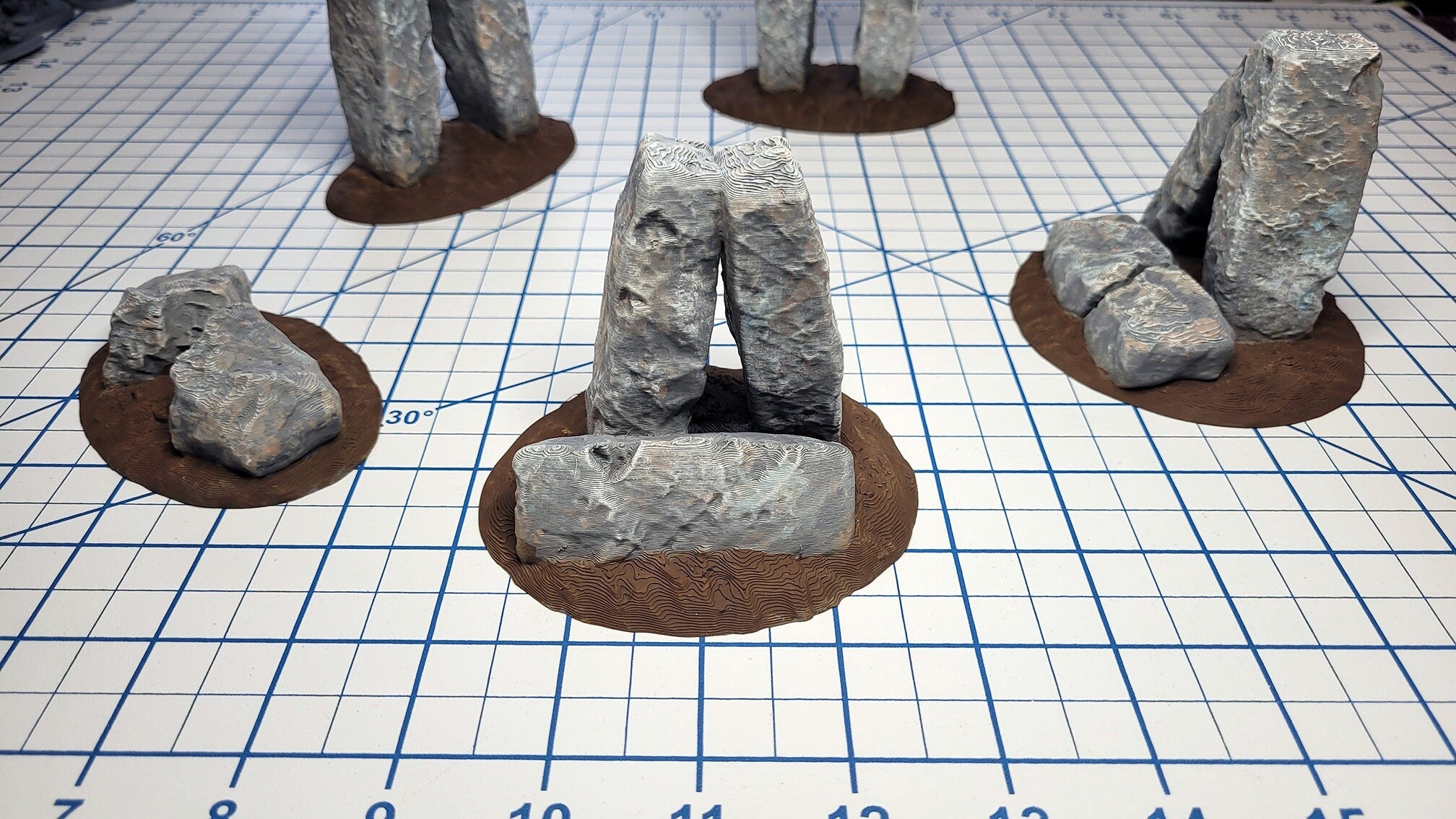 The Standing Stones - Pre Painted Wargaming and Tabletop Terrain | DnD, Pathfinder, Dungeons and Dragons Compatible!