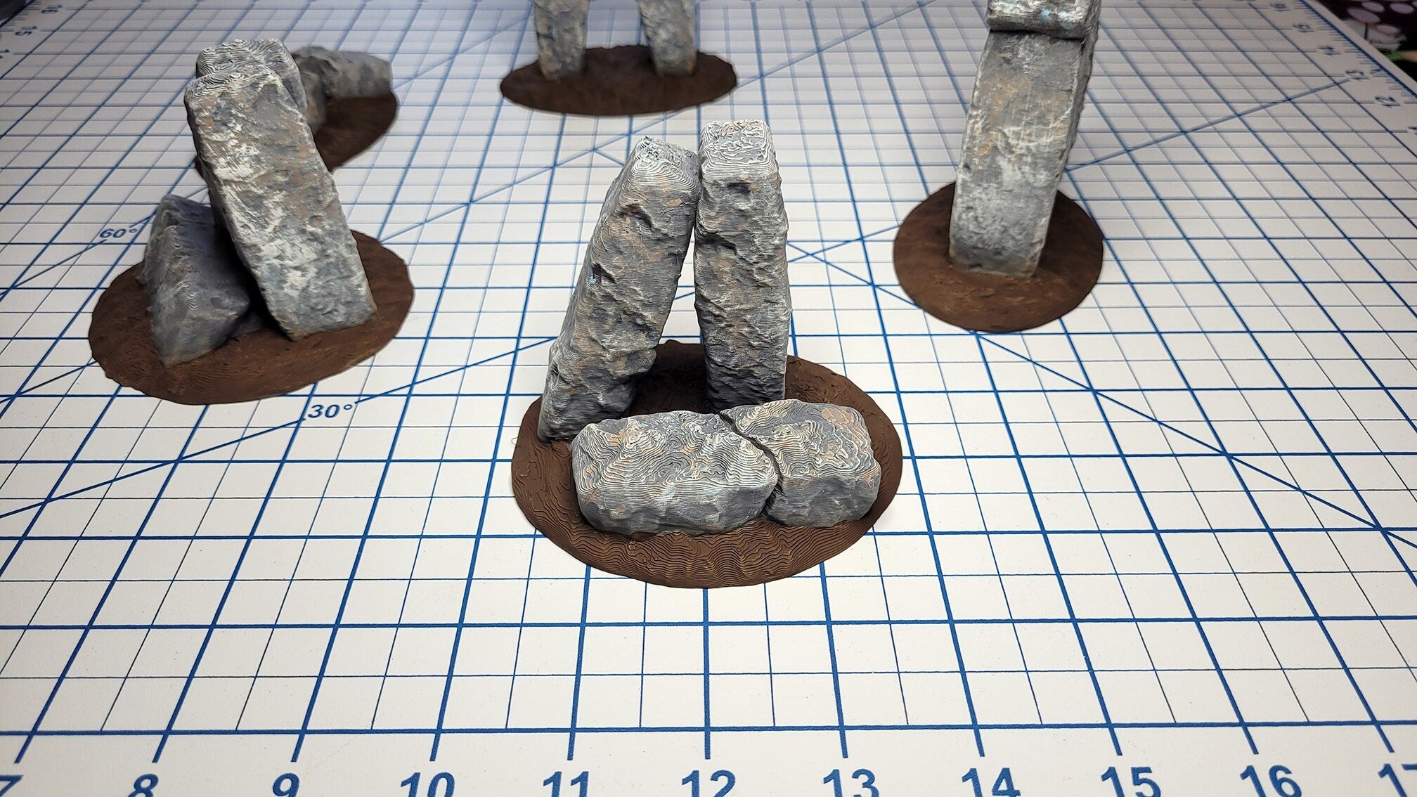 The Standing Stones - Pre Painted Wargaming and Tabletop Terrain | DnD, Pathfinder, Dungeons and Dragons Compatible!