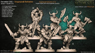 Dragonpeak Barbarians - Artisan Guild | Barbarian | Fighter | Male | Female | Fantasy | Melee | Frostgrave | DnD | Pathfinder