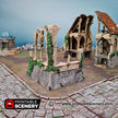 Ruined Nave and Chancel - Shadowfey Ruins, DnD, Pathfinder 15mm, 28mm, 32mm, wargaming terrain, Church, Cathedral, Ruins