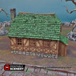 Perfectly Normal House - Shadowfey Ruins, DnD, Pathfinder 15mm, 28mm, 32mm, wargaming terrain scatter, building, medieval