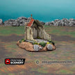 Hallowed Mausoleums - Shadowfey Ruins, DnD, Pathfinder, modular, 15mm, 28mm, 32mm, wargaming scenery, graveyard, cemetery, D&D