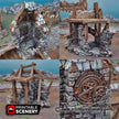 Burgomaster’s Office - Shadowfey Ruins, DnD, Pathfinder 15mm, 28mm, 32mm, wargaming terrain, modular building, D&D bolt action