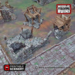 Burgomaster’s Office - Shadowfey Ruins, DnD, Pathfinder 15mm, 28mm, 32mm, wargaming terrain, modular building, D&D bolt action