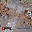 Rope Bridge - Shadowfey Ruins, DnD, Pathfinder, 15mm, 28mm, 32mm, wargaming terrain, scatter, D&D, scenery, jungle