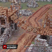 Rope Bridge - Shadowfey Ruins, DnD, Pathfinder, 15mm, 28mm, 32mm, wargaming terrain, scatter, D&D, scenery, jungle