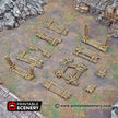 Rope Bridge - Shadowfey Ruins, DnD, Pathfinder, 15mm, 28mm, 32mm, wargaming terrain, scatter, D&D, scenery, jungle