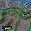 Hedge Maze - Shadowfey Wilds, DnD 5E, Pathfinder 2E 15mm, 28mm, 32mm, wargaming terrain, scatter scenery, D&D bolt action