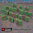 Hedge Maze - Shadowfey Wilds, DnD 5E, Pathfinder 2E 15mm, 28mm, 32mm, wargaming terrain, scatter scenery, D&D bolt action