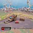 Traveller's Camp 2 - Shadowfey Wilds, DnD 5E, Pathfinder 2E 15mm, 28mm, 32mm, wargaming terrain, scatter scenery, D&D bolt action