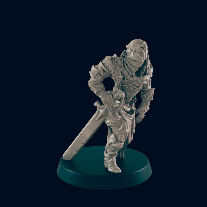Animated Armor - EC3D, DnD | Armor | Monster | Spell | 32mm | Pathfinder | Fantasy | Wizard | Wargaming | Frostgrave