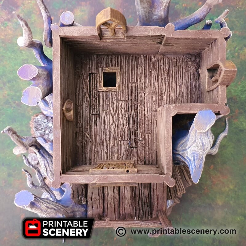 Feywild Bower - Shadowfey Wilds, DnD 5E, Pathfinder 2E 15mm, 28mm, 32mm, wargaming terrain, scatter scenery, D&D bolt action