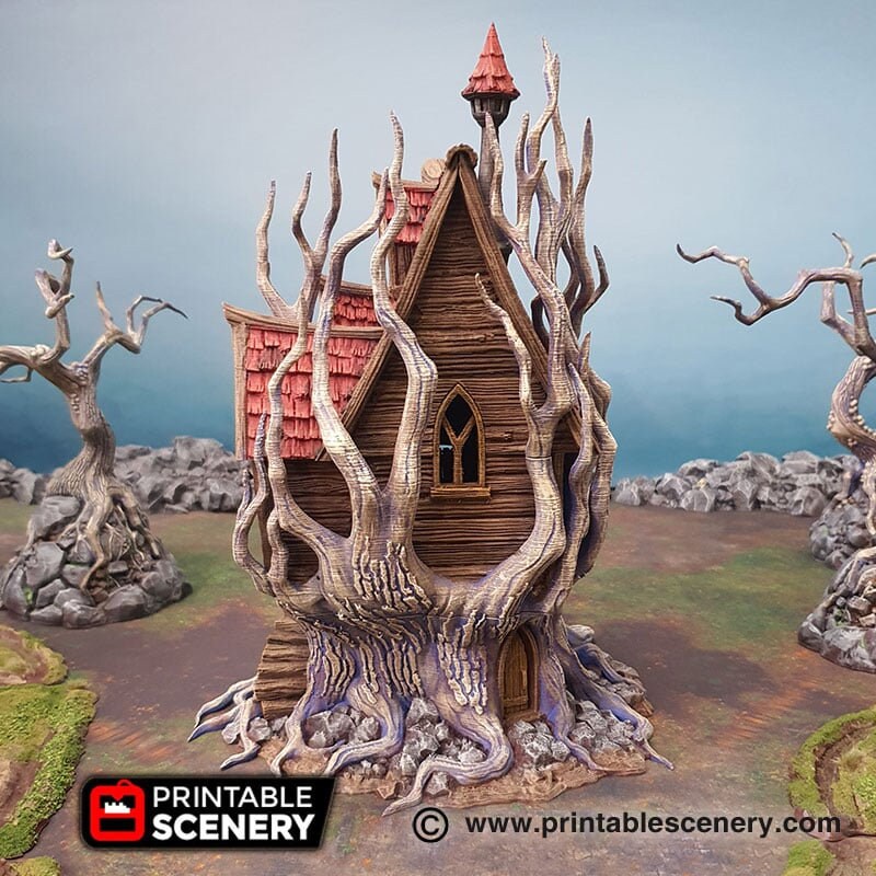 Feywild Bower - Shadowfey Wilds, DnD 5E, Pathfinder 2E 15mm, 28mm, 32mm, wargaming terrain, scatter scenery, D&D bolt action