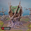 Feywild Cottage - Shadowfey Wilds, DnD 5E, Pathfinder 2E 15mm, 28mm, 32mm, wargaming terrain, scatter scenery, D&D bolt action