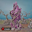 Corrupted Feyheart - Shadowfey Wilds, DnD 5E, Pathfinder 2E 15mm, 28mm, 32mm, wargaming terrain, scatter scenery, D&D