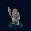 Bullywug - EC3D, DnD | Frog | Monster| Swamp | Shaman | Fighter | 32mm | Pathfinder | Fantasy | Wargaming | Frostgrave