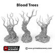 Blood Trees - Shadowfey Wilds, DnD 5E, Pathfinder 2E 15mm, 28mm, 32mm, wargaming terrain, scatter scenery, D&D, forest