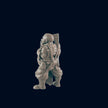 Dwarven Male Blacksmith 1 - EC3D | DnD | Smithy | Villager | Merchant | Male | 32mm | Pathfinder | commoner | TTRPG | Wargaming