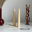 Greko Column Soy Wax Candle: Ribbed Pillar, Decorative Taper