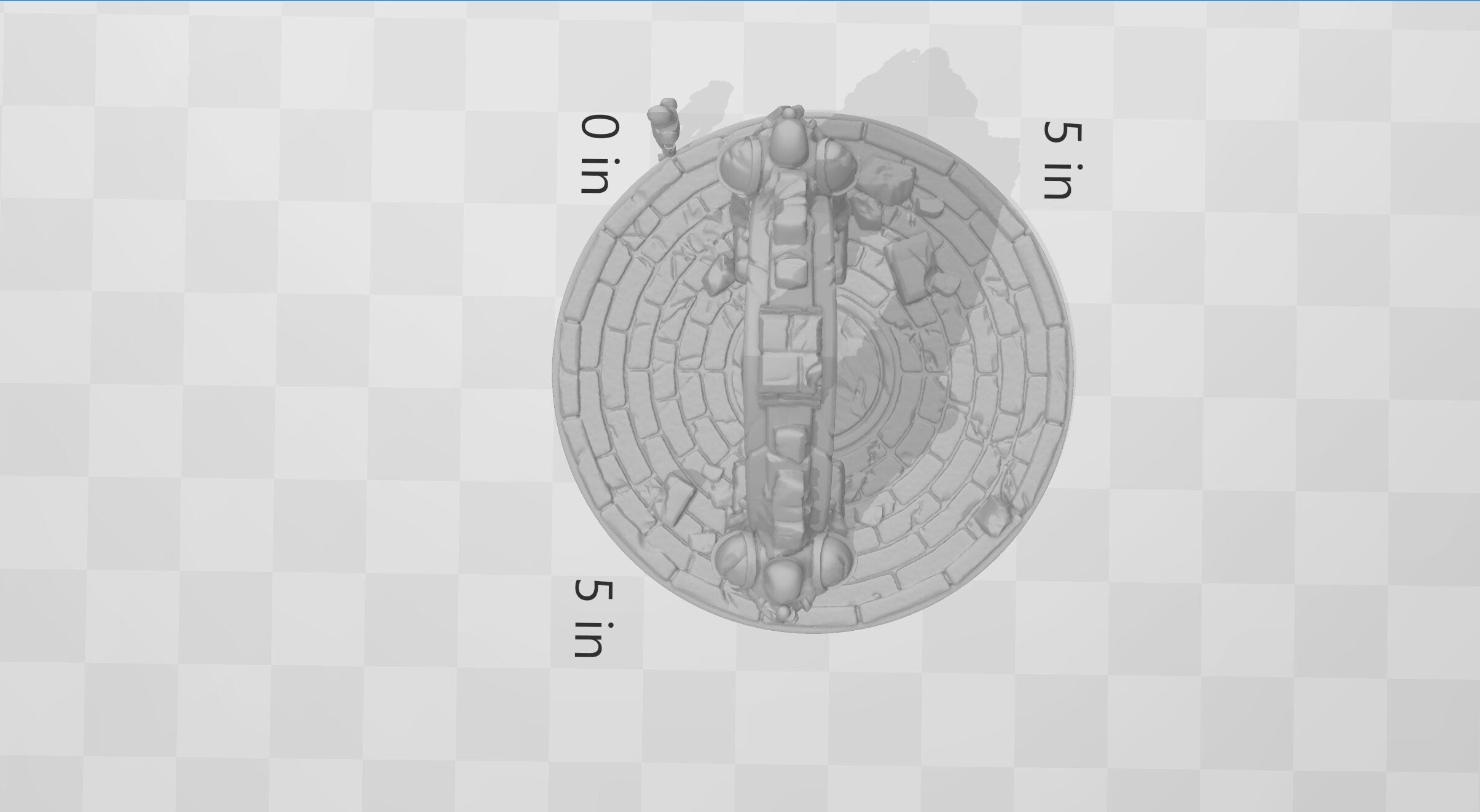 Ancient Portal - EC3D | DnD | Tabletop Terrain | Magic | Scatter Scenery | 32mm | Pathfinder | Frostgrave | TTRPG | Wargaming