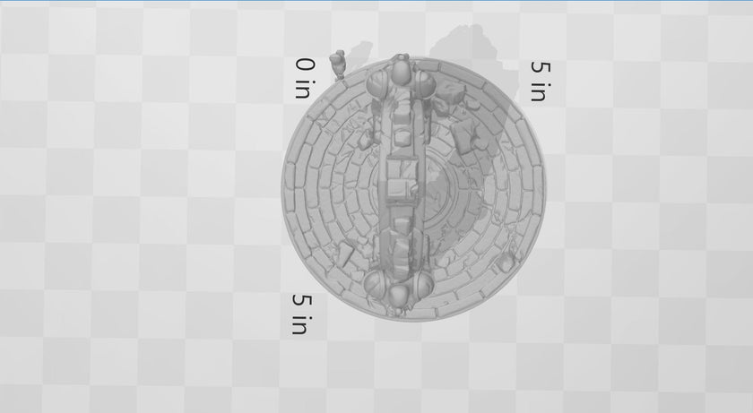 Ancient Portal - EC3D | DnD | Tabletop Terrain | Magic | Scatter Scenery | 32mm | Pathfinder | Frostgrave | TTRPG | Wargaming