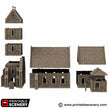 Norman Church - King and Country, DnD 5E, Pathfinder 2E 15mm, 28mm, 32mm, wargaming terrain, scatter scenery D&D medieval classic