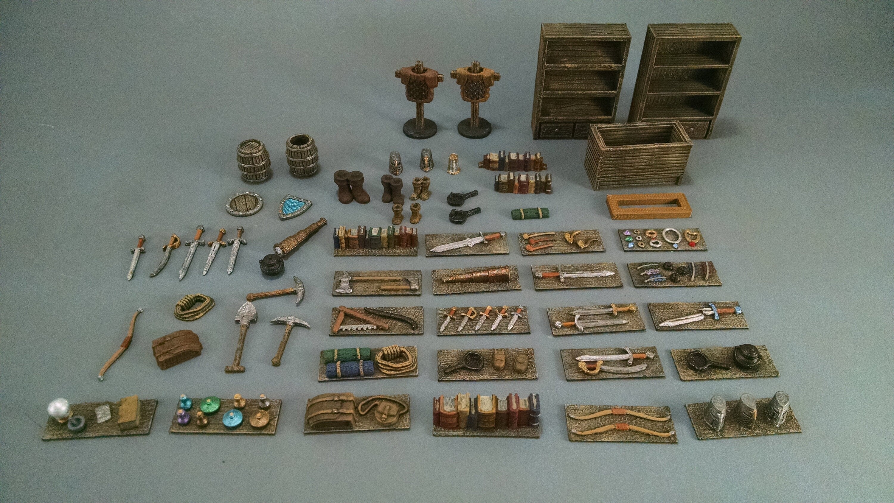 General Store Scatter - Heroes Hoard | DnD | Tabletop Terrain | Medieval | Scenery | 32mm | Pathfinder | TTRPG | Wargaming