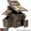 Medium Shanty - King and Country, DnD, Pathfinder, 15mm, 28mm, 32mm, wargaming terrain, scatter scenery D&D medieval