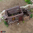 Small Shanty - King and Country, DnD, Pathfinder, 15mm, 28mm, 32mm, wargaming terrain, scatter scenery D&D medieval