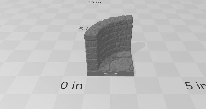 Dungeon Style Walls - DnD 5E, Pathfinder 2E - DragonLock Fat Dragon Games, Tabletop Terrain | 1