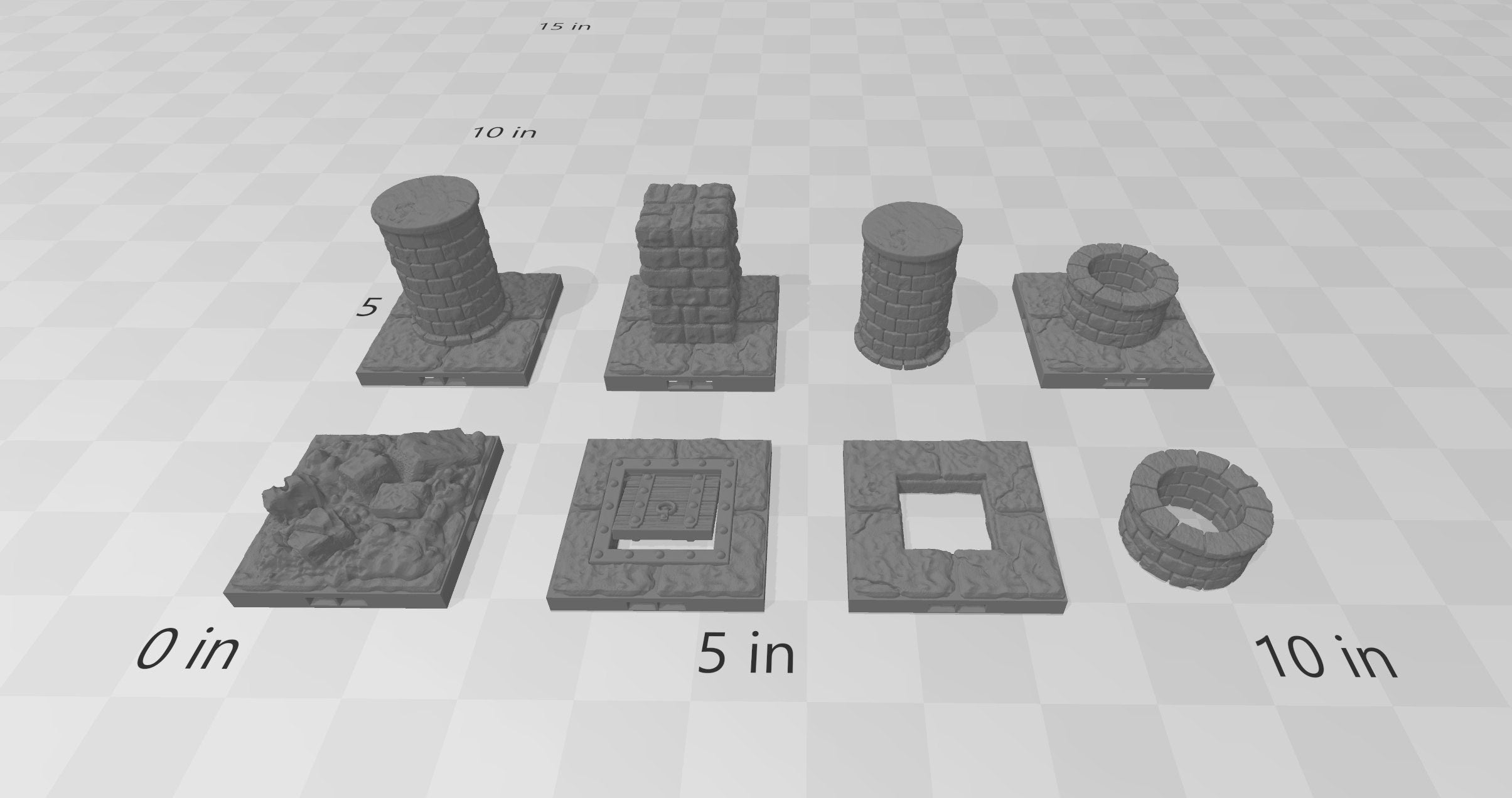 Dungeon Style Fun Floors 1 - DnD 5E, Pathfinder 2E - Dungeon Tiles, DragonLock, Fat Dragon Games, Terrain | 1
