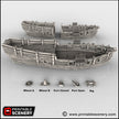 The Sloop - The Lost Ships, DnD 5E, Pathfinder 2E 15mm, 28mm, 32mm, wargaming terrain, scatter scenery, D&D age of sail, pirate