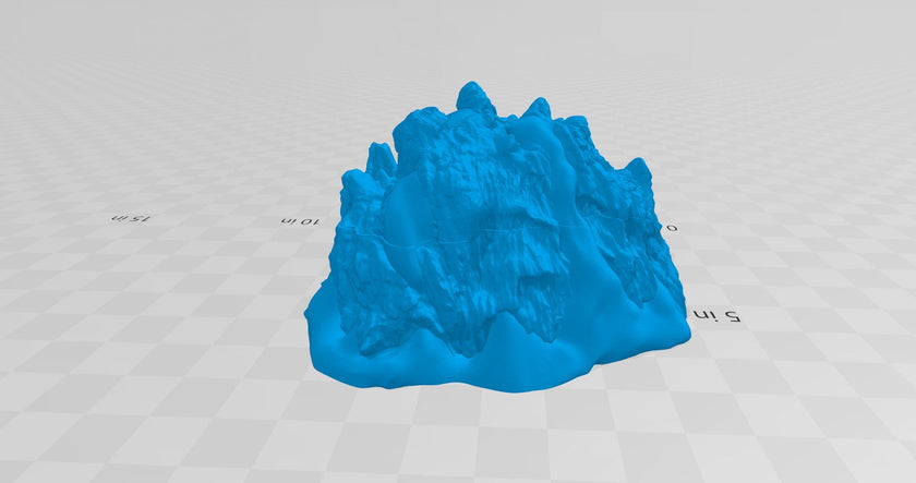 Ice Cave - Wilds of Wintertide - Heroes Hoard, DnD, Tabletop Terrain, Scatter Scenery | 32mm | Pathfinder