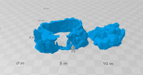 Ice Cave - Wilds of Wintertide - Heroes Hoard, DnD, Tabletop Terrain, Scatter Scenery | 32mm | Pathfinder