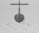 The Longship - Wilds of Wintertide - Heroes Hoard, DnD, Tabletop Terrain, Scatter Scenery, boat, ship, 32mm 28mm | Pathfinder 2E