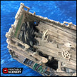 The Wreck - The Lost Ships, DnD 5E, Pathfinder 2E 15mm, 28mm, 32mm, wargaming terrain, scatter scenery, D&D age of sail pirate