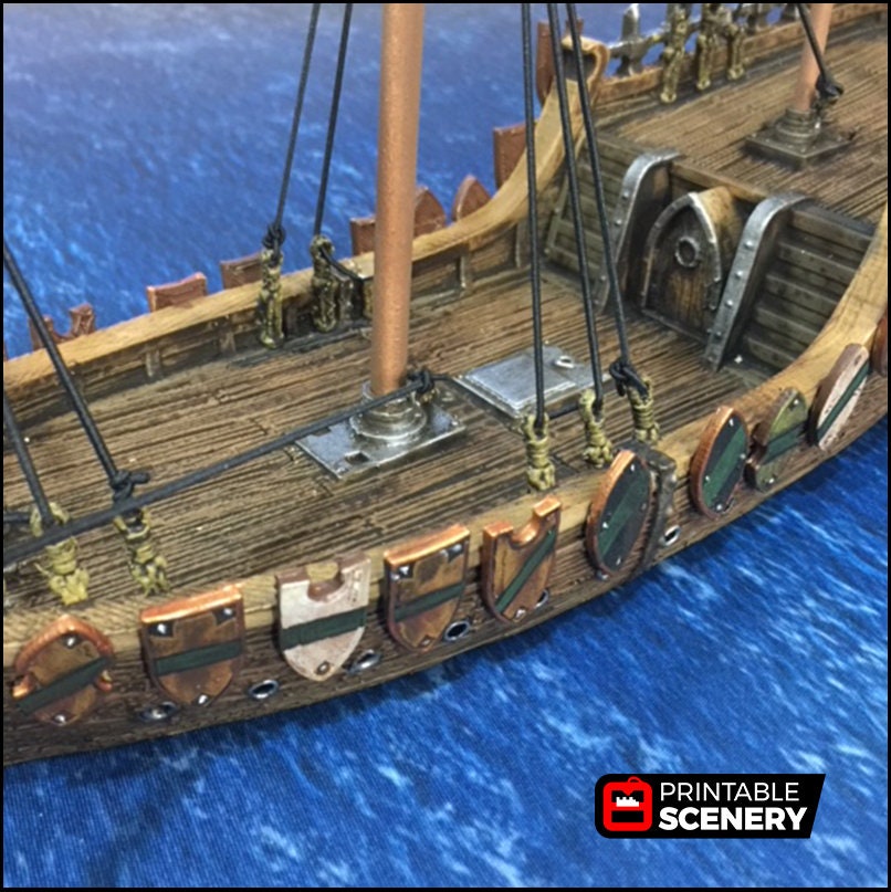Dhow - The Lost Ships, DnD 5E, Pathfinder 2E 15mm 28mm 32mm, wargaming terrain, scatter scenery, D&D age of sail pirate