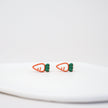 Carrot Stud Earrings