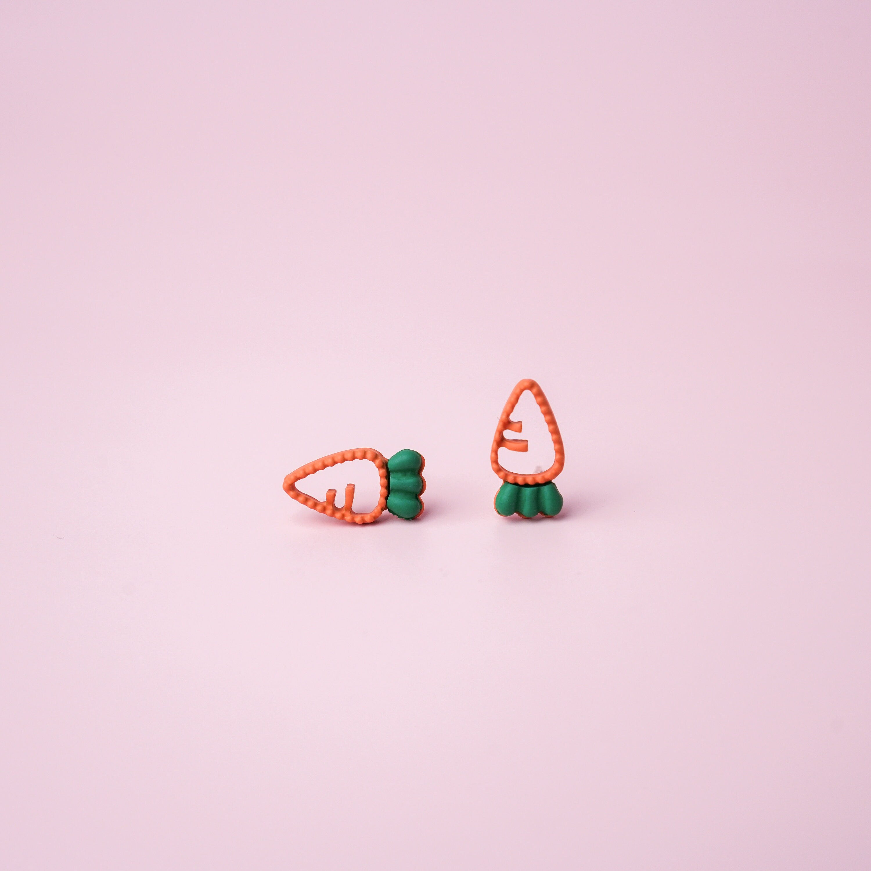 Carrot Stud Earrings
